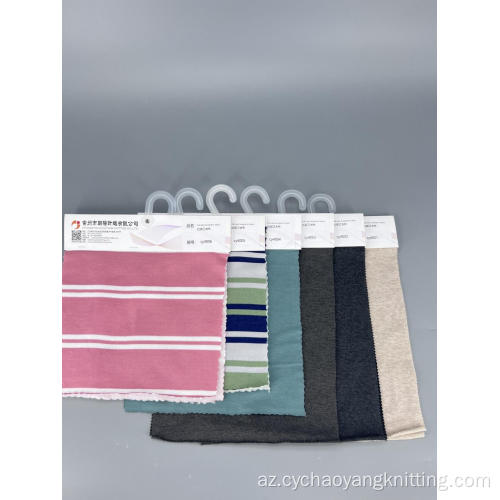 Tekstil düz Terry Fleece idman geyimləri parça